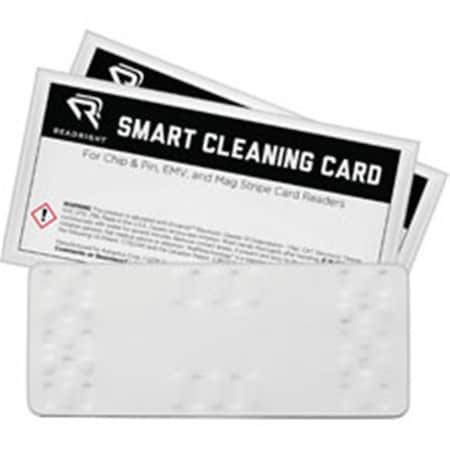 Read Right Smart Multipurpose Cleaning Card; White, PK10 REARR15059
